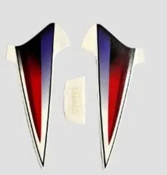 Sticker H.L.Firing for  Hero Super Splendor T6 [Black-Red]-HERO