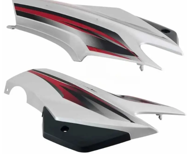 Side Panel/cover for hero Super Splendor Latest (type-2) (Silver)-GENUINE