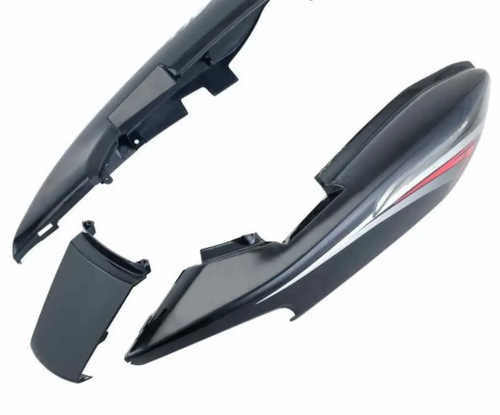 Tail Panel/seat Cowl for honda Cb Shine( Black grey Stk)-HONDA