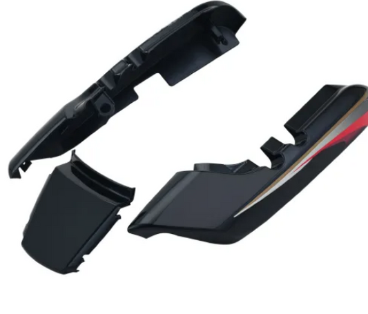 Tail Panel/seat Cowl for hero Splendor( New Modedl)Black red Stk-HERO