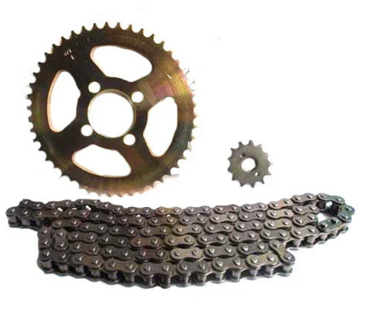 Chain Sprocket Kit for bajaj caliber Croma -ABK