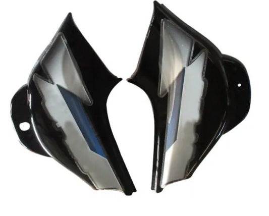 Side Panel/cover for bajaj Ct-100 Black(blue Stk)-BAJAJ