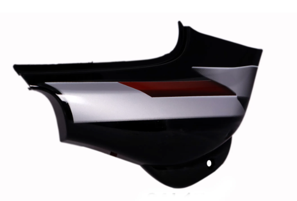 Side Panel/cover for bajaj Ct-100 Black(red Stk)-BAJAJ