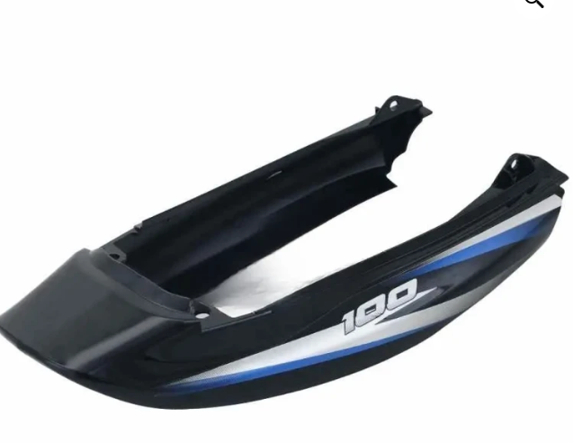 Tail Panel/seat Cowl for bajaj Ct100 N/m Latest Black (blue Stk)-BAJAJ