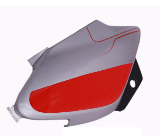 Side Panel/cover for hero Splendor I-smart Type-2 (Silver Sport Red Bike)-GENUINE