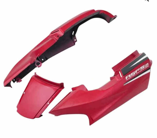 Tail Panel/seat Cowl for hero Super Splendor Latest Type-2( Red)-HERO