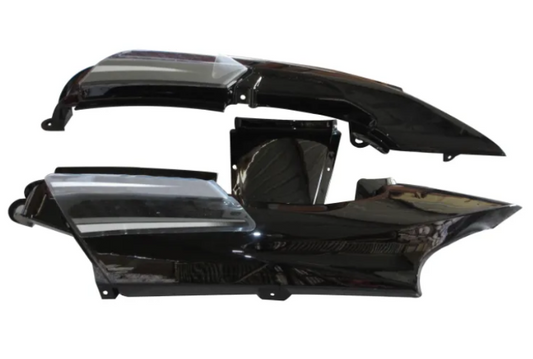 Tail Panel/seat Cowl for hero Super Splendor Latest Type-2 Black (grey Stk)-GENUINE