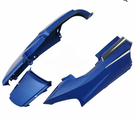 Tail Panel/seat Cowl for hero Super Splendor Latest Type-2 (Blue)-HERO