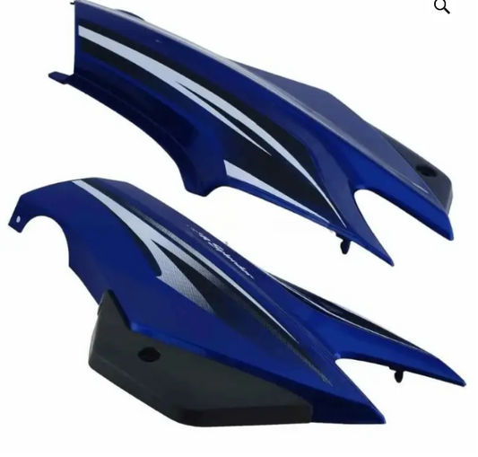 Side Panel/cover for hero Super Splendor Latest (type-2) (Blue)-GENUINE