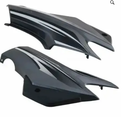 Side Panel/cover for hero Super Splendor Latest (type-2) (Grey)-GENUINE