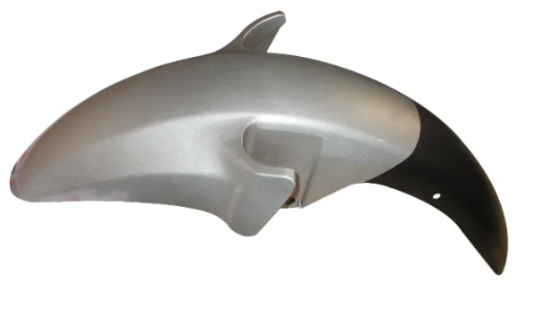 Front Fender/mudguard for hero Super Splendor Latest Type 2 (Silver)-HERO