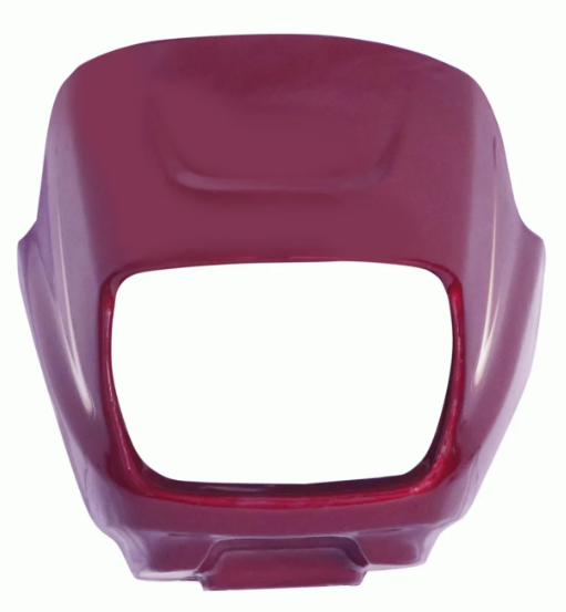 Head Light Visor/mask for yamaha Crux R Maroon-YAMAHA