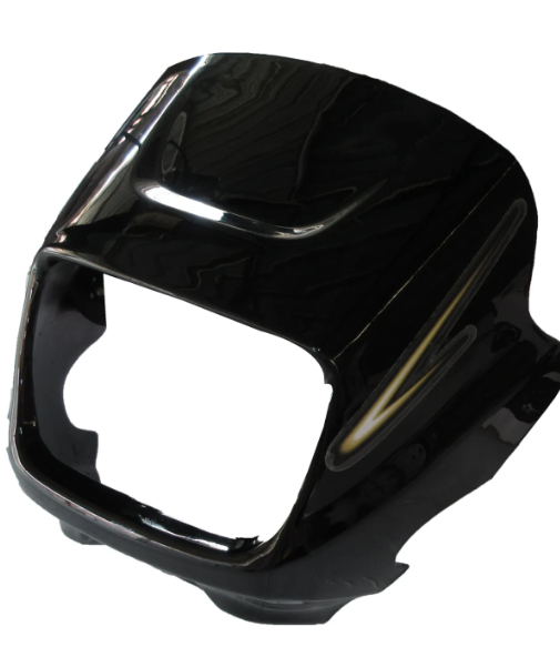 Head Light Visor/mask for yamaha Crux R Black-YAMAHA