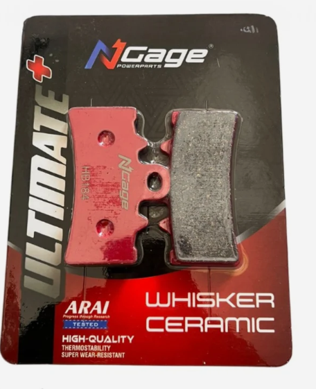 front whisker ceramic Ultimate + brake pads for APACHE RR 310-TVS
