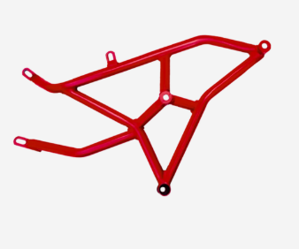 Crash Guard With Metal Slider for -RED-TVS