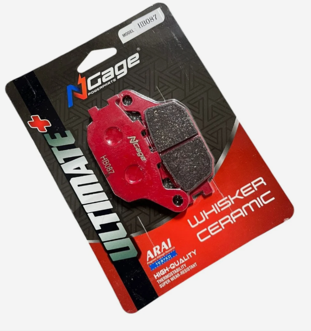 Rear Whisker Ceramic Ultimate + brake pads for HERO XPULSE  210 (HB 087)-HERO