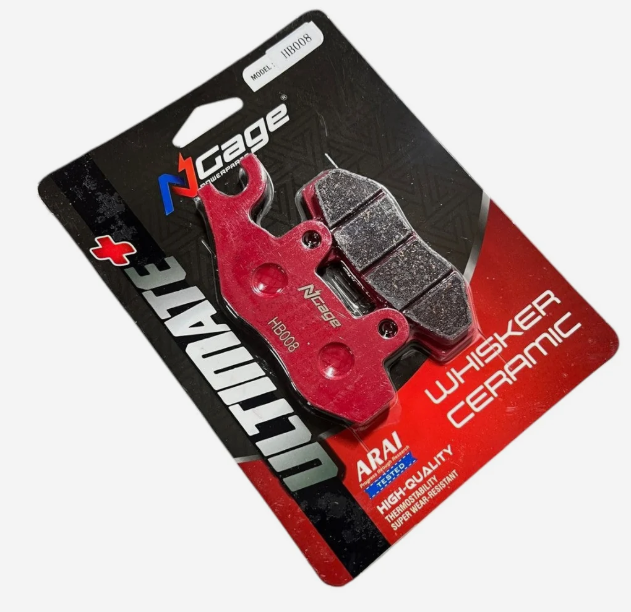 Front Whisker Ceramic Ultimate + Brake Pads for HERO XPULSE 210 (HB 087) -HERO