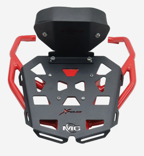 Pipe Carrier With Backrest (Red & Black) For Hero Xpulse 210-HERO
