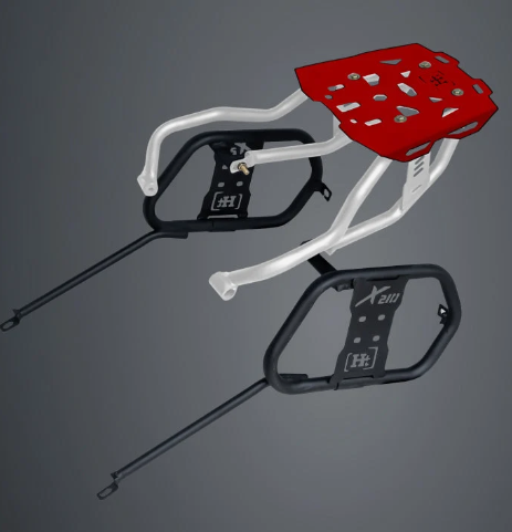 TOPRACK WITH SADDLE RED FOR XPULSE 210 (2025 )-RED-HERO