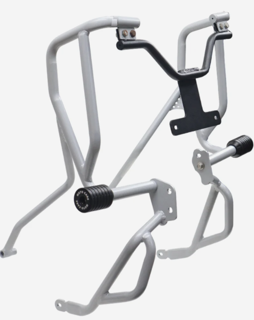 Upper Crash Guard For Hero Xpulse 210 (Silver)-HERO