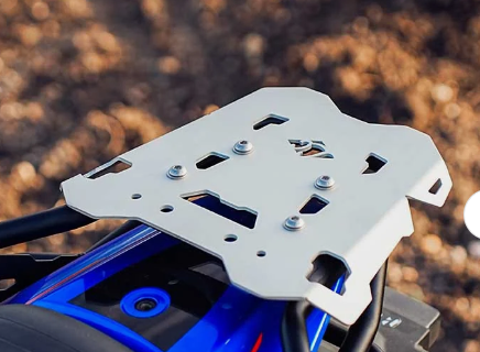 Luggage Carrier ( Black  and Silver) for Hero Xpulse 210-HERO