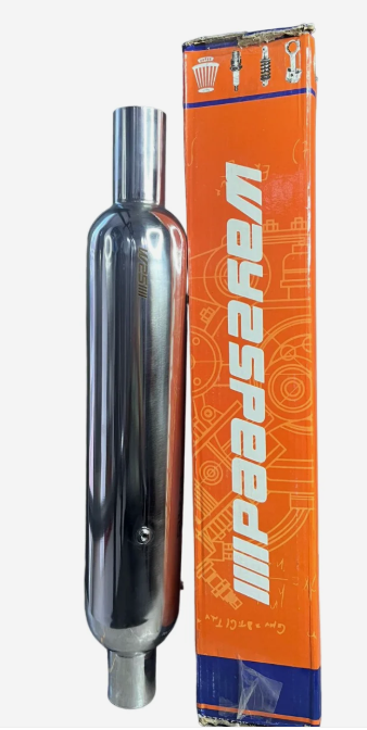 way2 speed Performance Shooter Exhaust ( gloss finish ) for  classic  reborn 350 -ROYAL ENFIELD