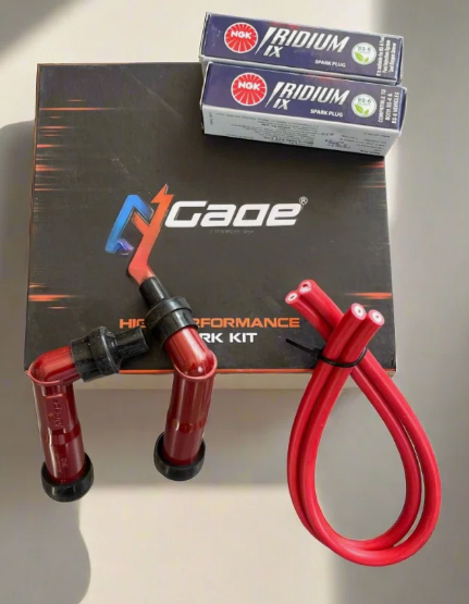 Spark plug cable kit | Resistor Spark Caps for  Continental GT 650 -ROYAL ENFIELD