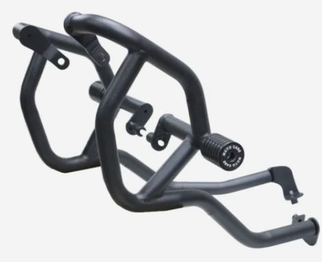 CRASH GUARD WITH DUAL SLIDERS FOR BEAR 650-ROYAL ENFIELD