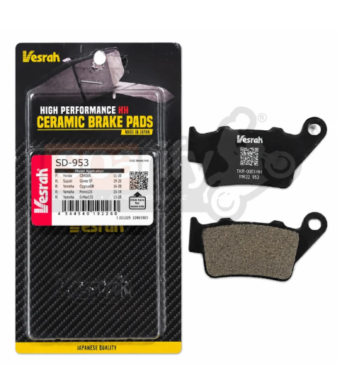 Rear Brake Pads for Himalayan 411-ROYAL ENFIELD
