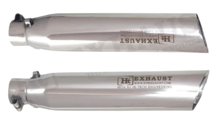 Duel Exhaust for Scram 411-ROYAL ENFIELD