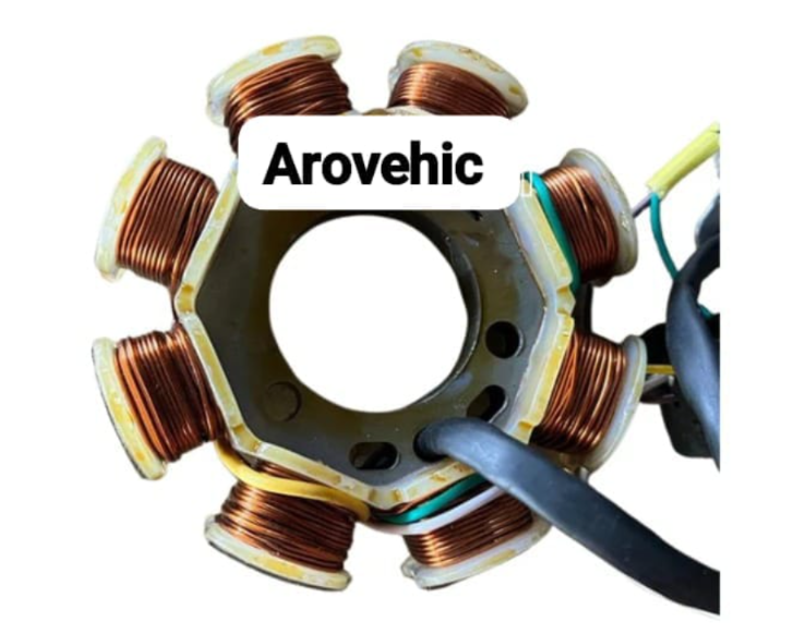 Stator Coil Plate Assembly for Bajaj Boxer BM 150-OES
