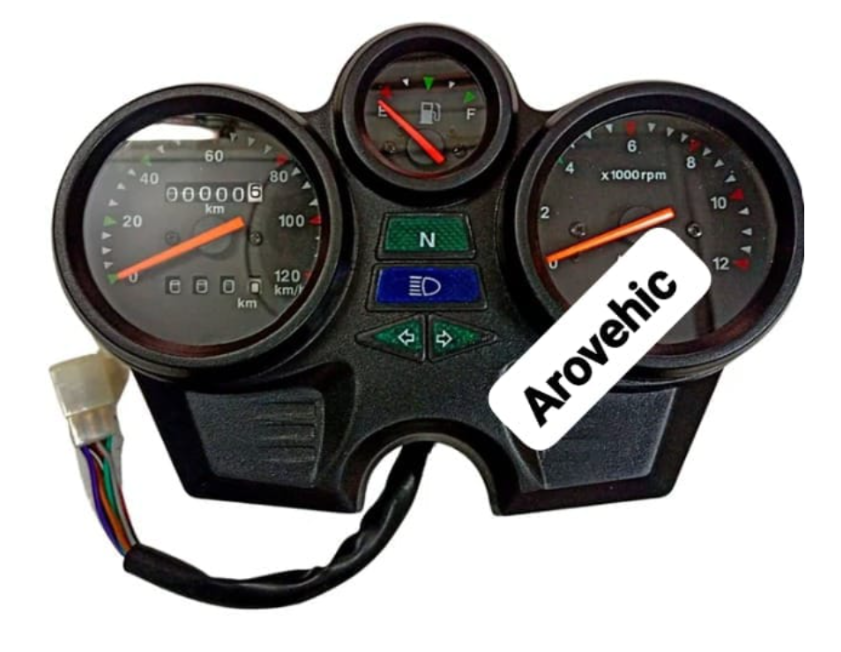 Analog Speedometer Assembly for Bajaj Caliber 115 (New Model)-EAUTO