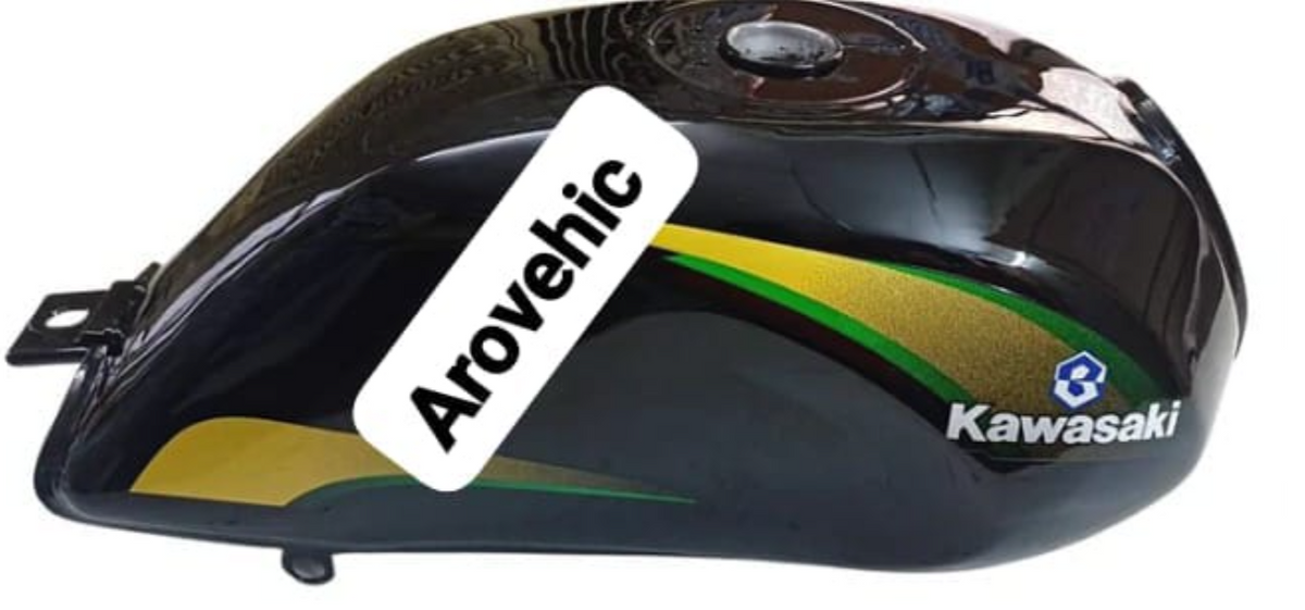 Petrol Tank for Kawasaki Bajaj Caliber 115 ( Black )2004-2006 Model-ENSONS