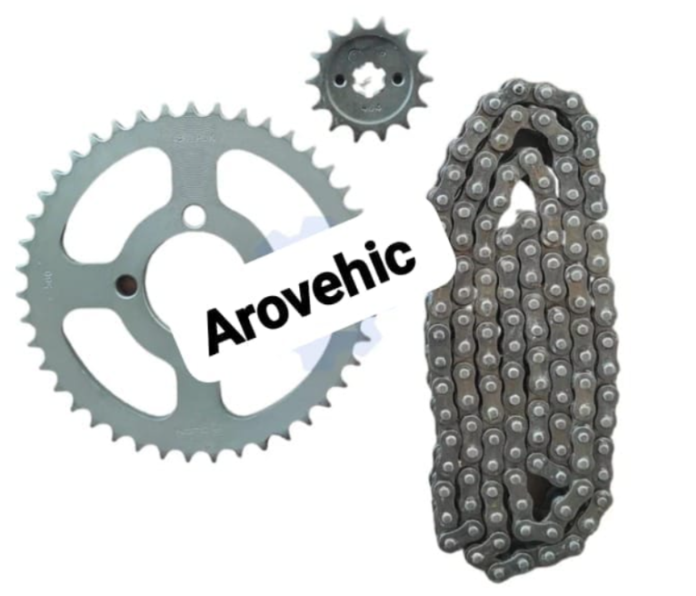 Chain Sprocket Kit For Bajaj Discover 100T-ROLON