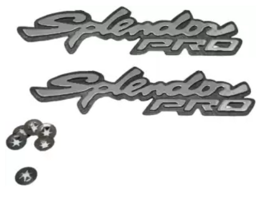 Side Panel/cover Monogram Set for  Hero Splendor Pro-ABK