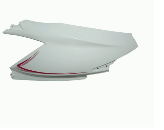 Side Panel/cover for hero Pleasure N/m (White With Sticker)-GENUINE
