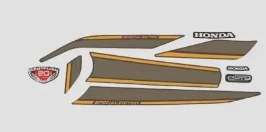 Sticker Set for Activa 6 G  [2021] Brown-HONDA