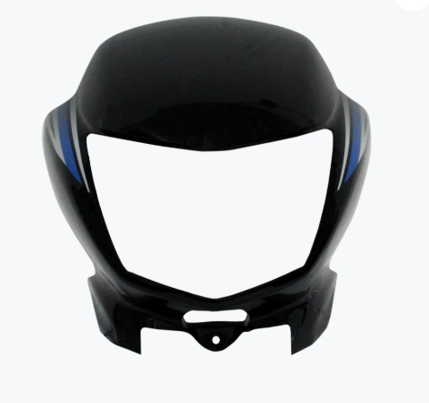 Head Light Visor/mask for honda Neo (2017 Black blue Stk)-HONDA