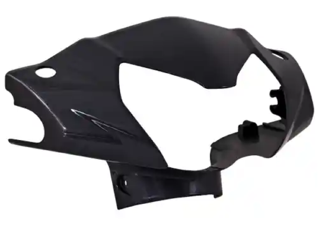 Head Light Visor/mask for tvs Wego (Black)-TVS