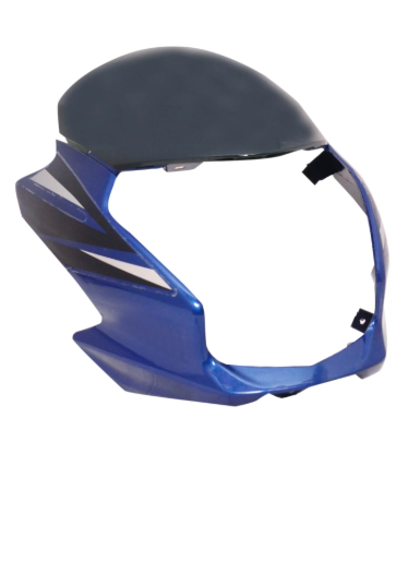 Head Light Visor/mask for hero Passion Xpro (Blue)-HERO