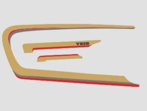 Sticker Set for RX 135 -YAMAHA