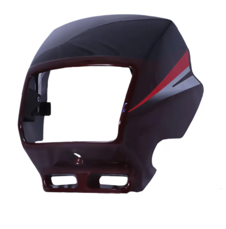 Head Light Visor/mask for yamaha Ybx( Maroon)-YAMAHA