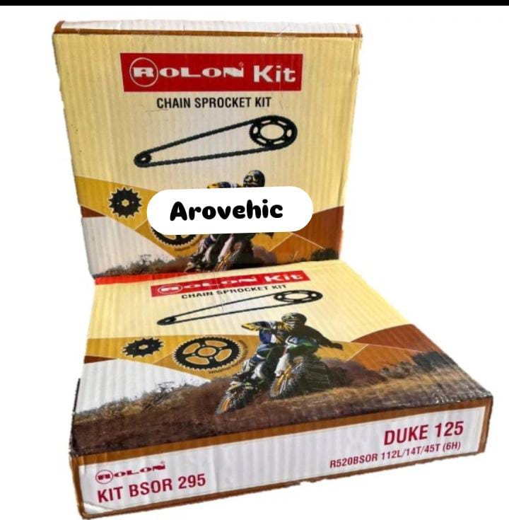 Chain Sprocket Kit for Ktm Duke 125-ROLON