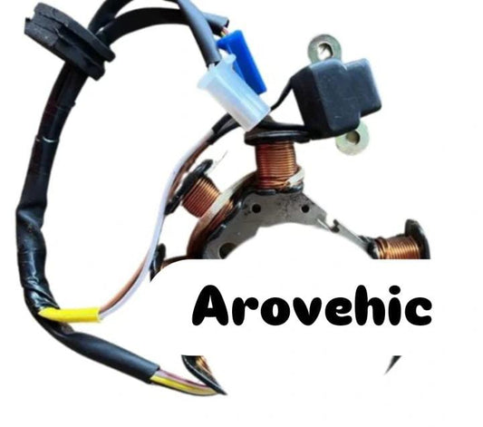 Stator Coil Plate Assembly for TVS Fiero-ABK