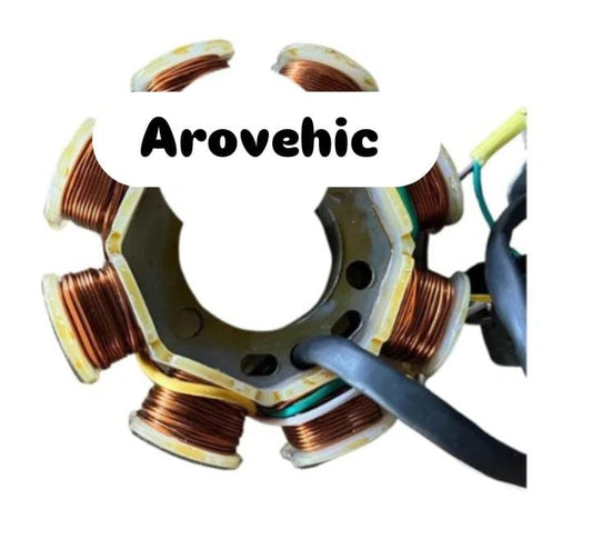 Stator Coil Plate Assembly for Tvs Victor GL -ABK