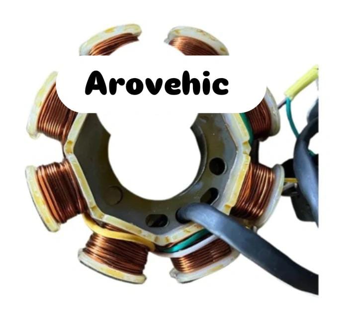 Stator Coil Plate Assembly for TVS Victor GLX-ABK