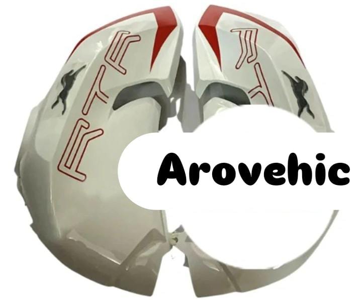 Fuel Tank Cover for TVS Apache RTR 200 4V-ABK