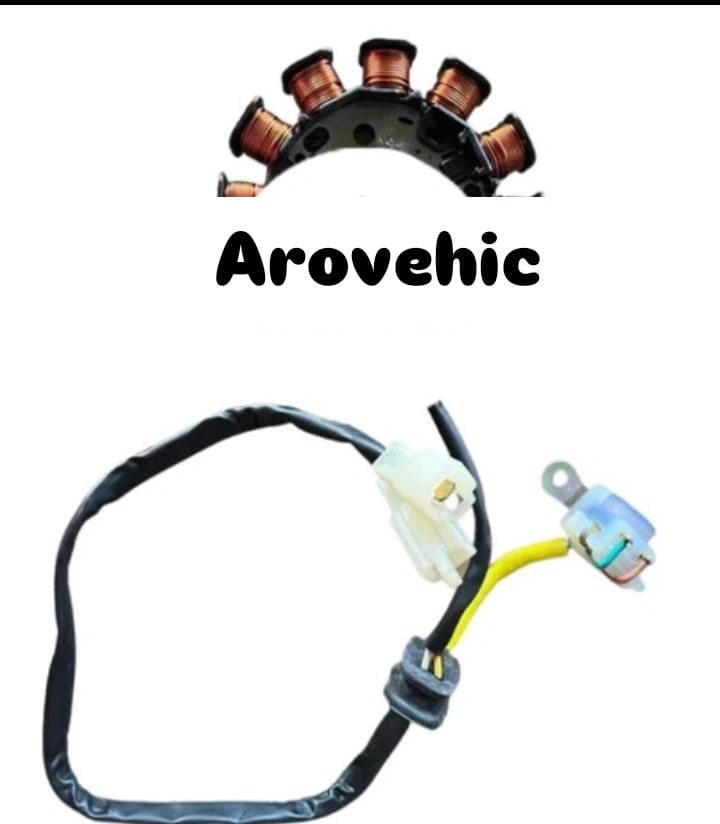 Stator Coil Plate Assembly for Suzuki Hayate-SUZUKI