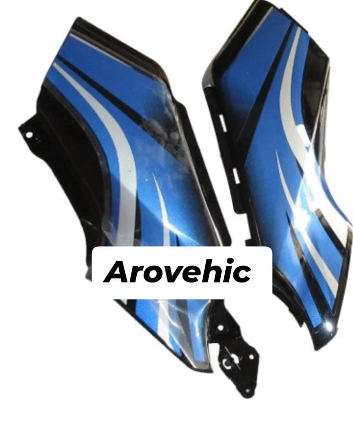 Side Panel/cover for hero Passion Xpro (Blue blue Stk)-GENUINE