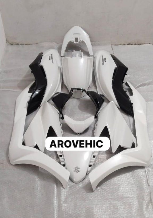 Body Kit for Suzuki burgman (White)-FIRST QUALITY